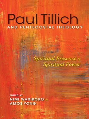 cover image of Paul Tillich and Pentecostal Theology